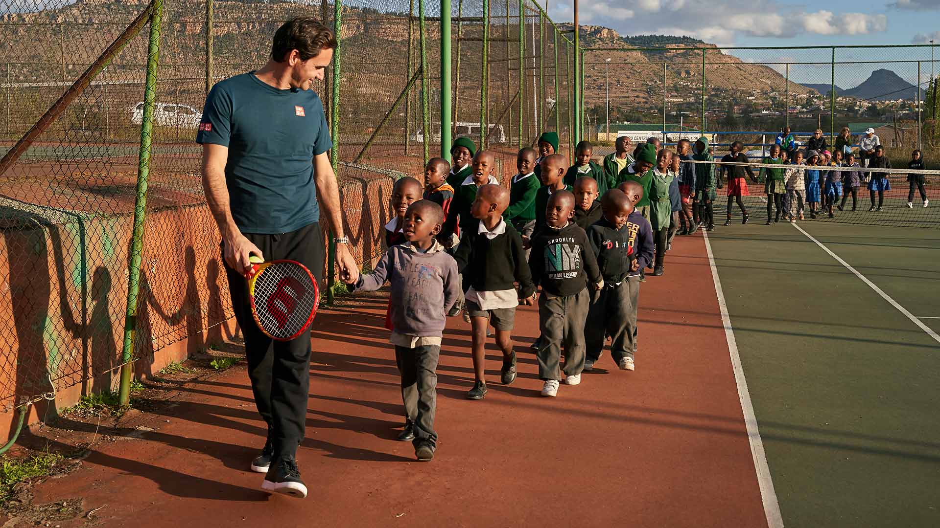 Federer Visits Lesotho: ‘All Children Deserve Quality Early Education’