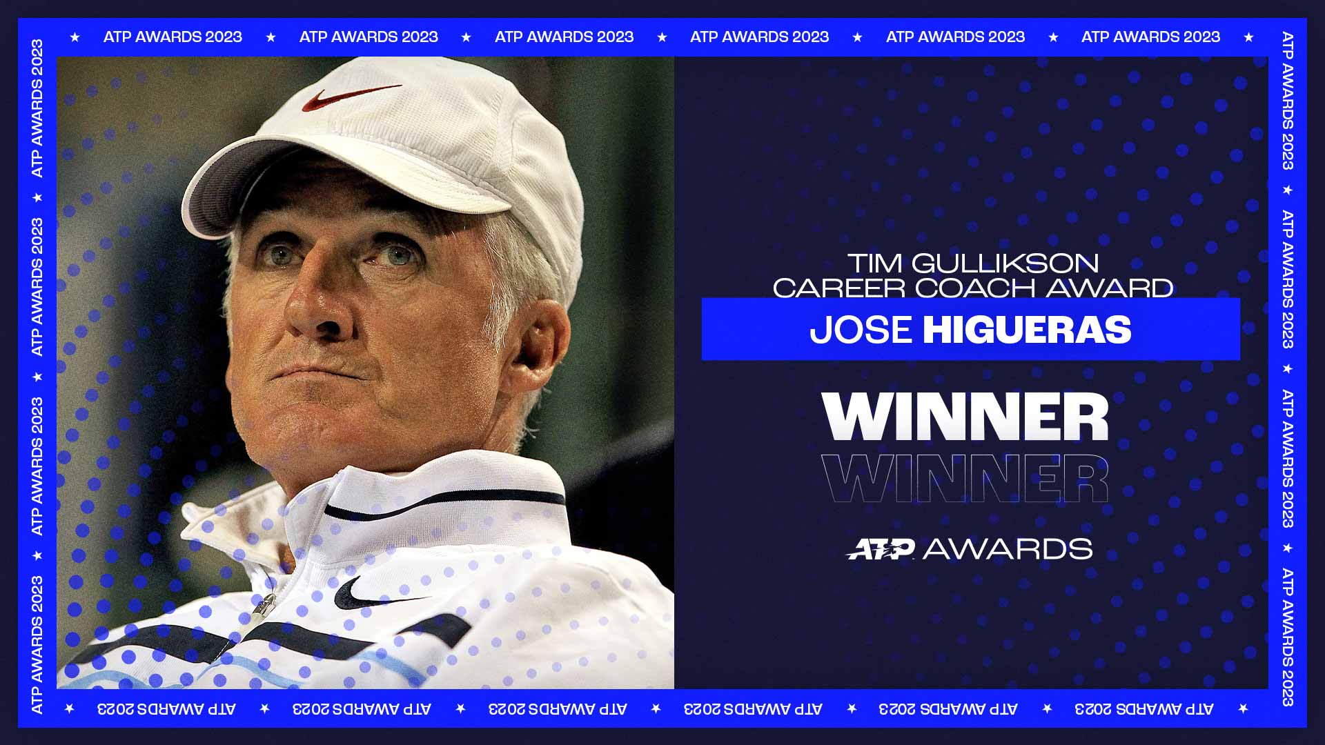 Higueras Honoured With 2023 Tim Gullikson Career Coach Award